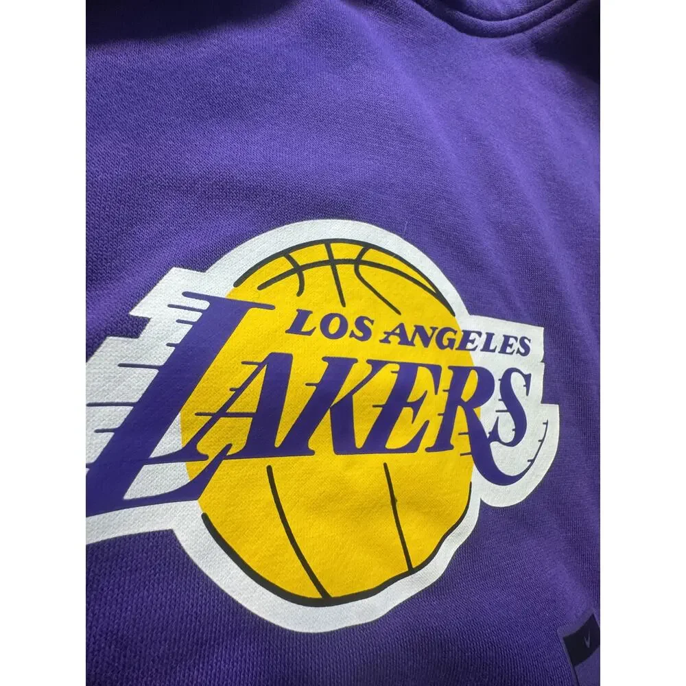 NBA Los Angeles‎ Lakers Pullover Men's Sz L Purple Brand New